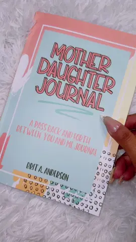 This mother-daughter journal is a heartfelt way to share thoughts, memories, and love across generations. #motherdaughterjournal #bondingtime #sharedmemories #journalingtogether #2025familymoments 