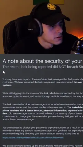 STEAM ADDRESSES THE DATA LEAK #arrowcs #counterstrike #counterstrike2 #csgo #cs #cs2 #fyp #cs2funny #cs2memes #highlights #cs2update #cs2fails #steam #valve