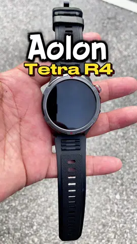 Aolon SmartWatch Tetra R4. Bergaya. Berkualiti. Material dan design yg menarik. Pelbagai mode sukan dan monitoring kesihatan . Sesuai untuk semua.#smartwatch #smartwatchaolon #jamsukan 