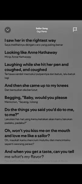 #sailorsong #gigiperez #song #lyrics_songs #foryou #fyp #fypシ゚viral 