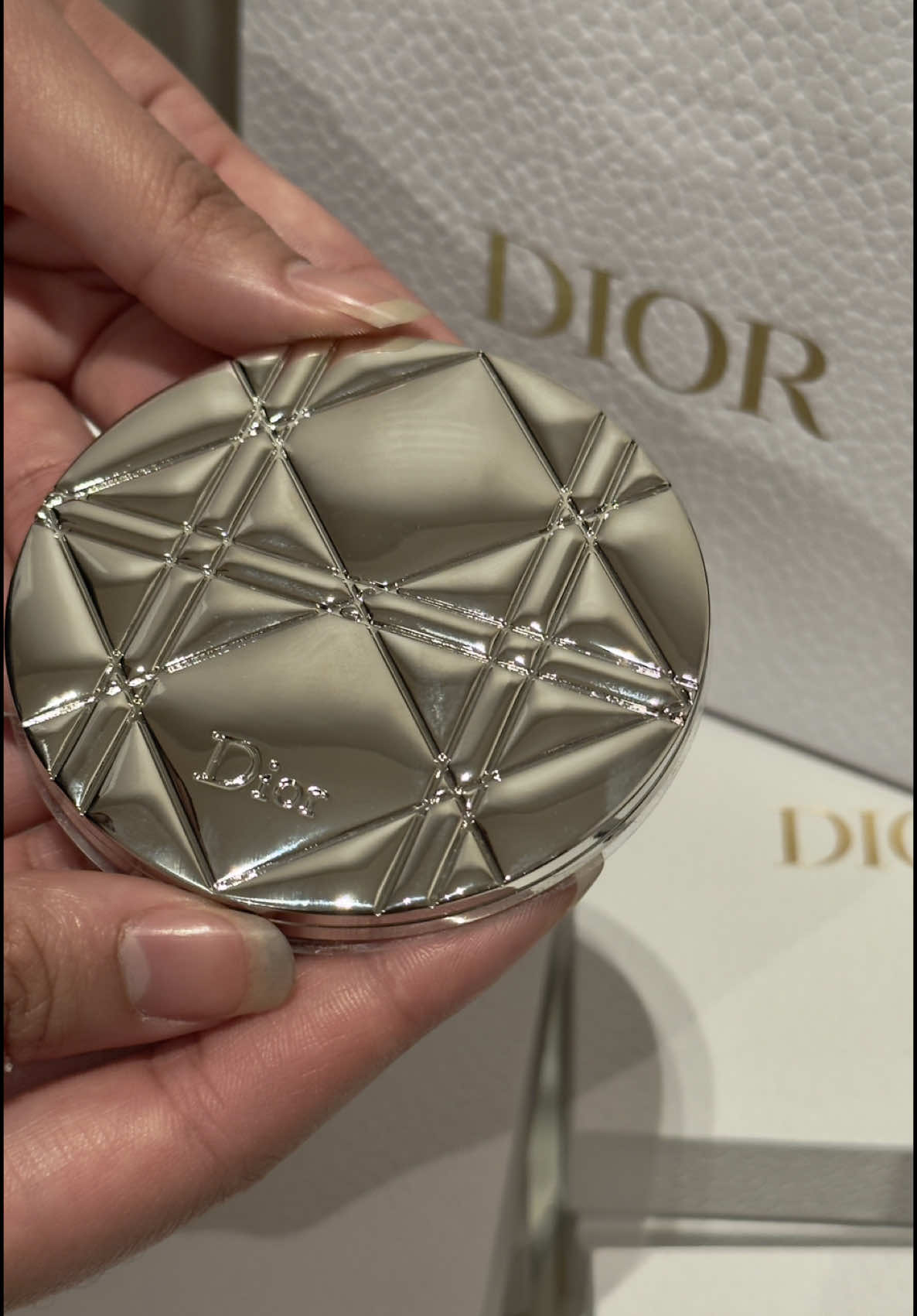Dior silver mirror 