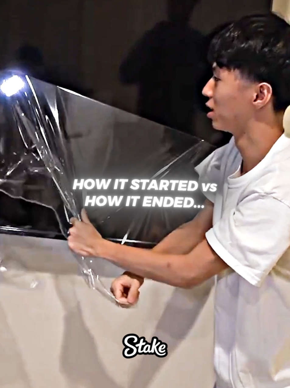 Ray won't be happy seeing what Rakai did to his TV 😭 #rayasianboy #rakai #fyp 