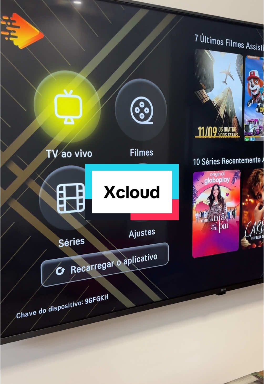 Mais um review de um app reprodutor de mídia, Xcloud. #xcloud #streaming #tvonline #jogosdehoje #futebolaovivo #tutorial #smarttv #listadecanais #libertadores #sulamericana #copasulamericana 