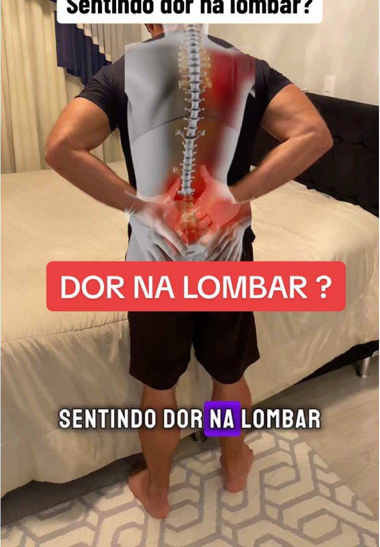 Dor na lombar? Faça esses exercícios. #herniadedisco🔥 #dornascostas #miltonbermaschi #dornacoluna 