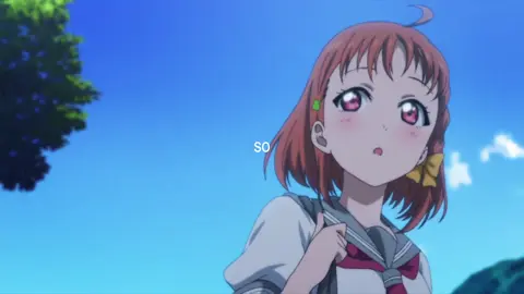 quiero que sepan que el 22 de junio del 2025 estaré bajo 98 metros tierra  #aqours #lovelive 