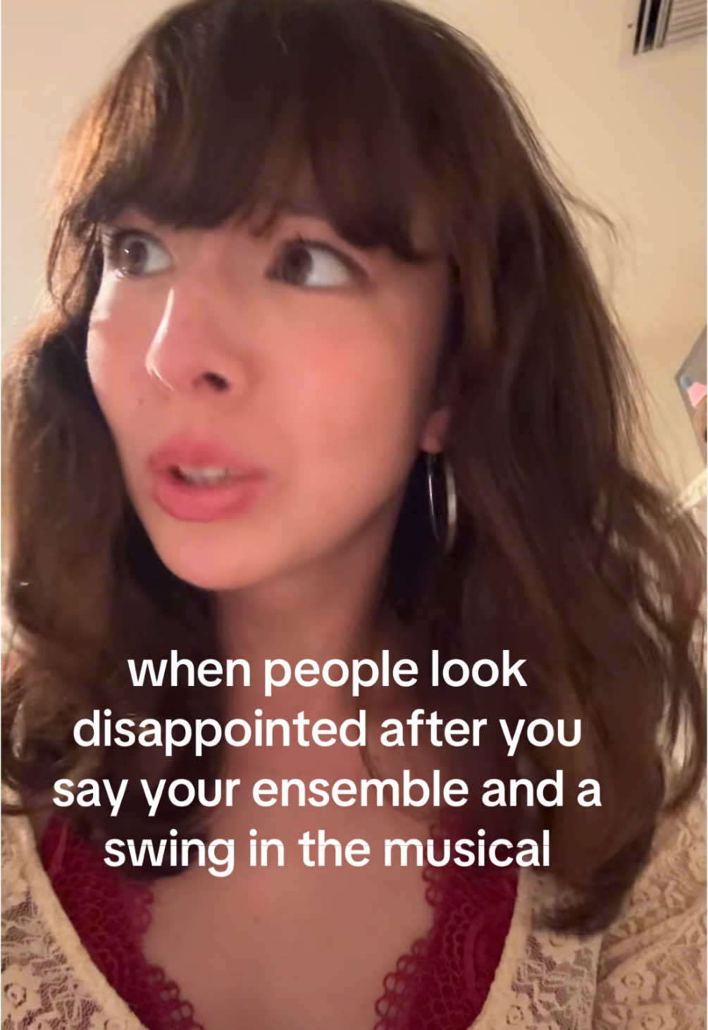 like girl I have three tracks to memorize and everyone’s older than me🥲 #fyp #musicaltheatre #theater #foryou #theatrekid 