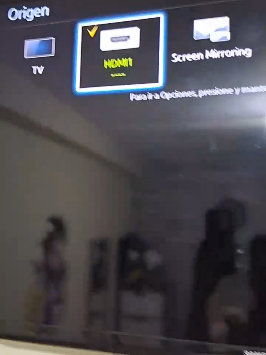 como poner tu televisor en HDMi #television #hdmi 