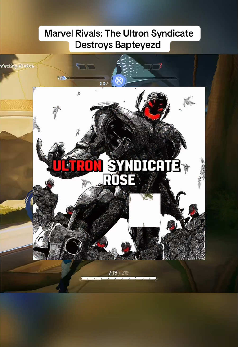 The Ultron syndicate eliminated Bapteyezd #marvelrivals #marveltiktok #overwatch2 #fypgaming #fypgaming🎮 