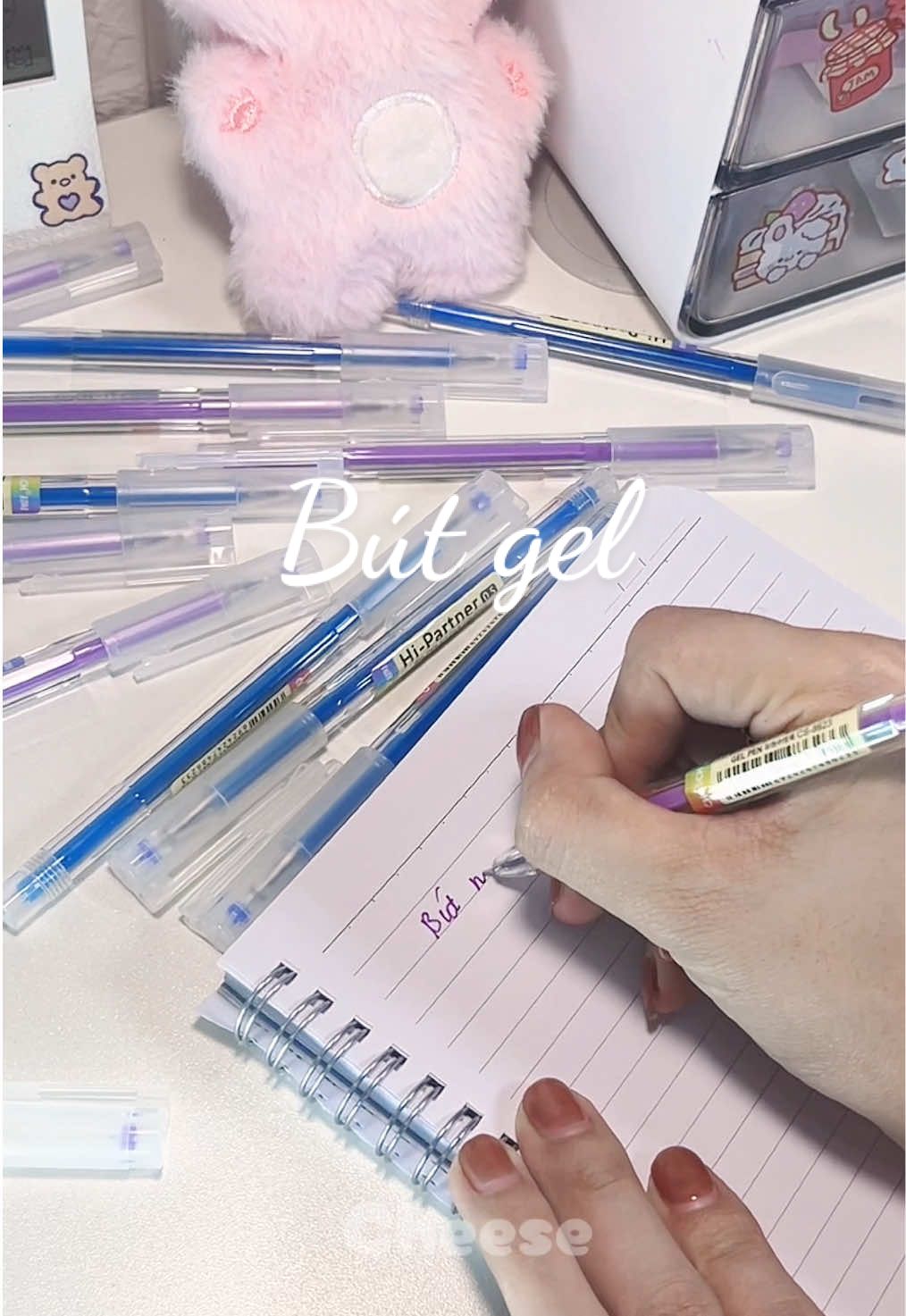 Chữ xấu quá ngại vs shop luôn 🥹 #butgel #butgelhocsinh #dodunghoctap #dodunghocsinh #xuhuong #xuhuongtiktok #fyp 
