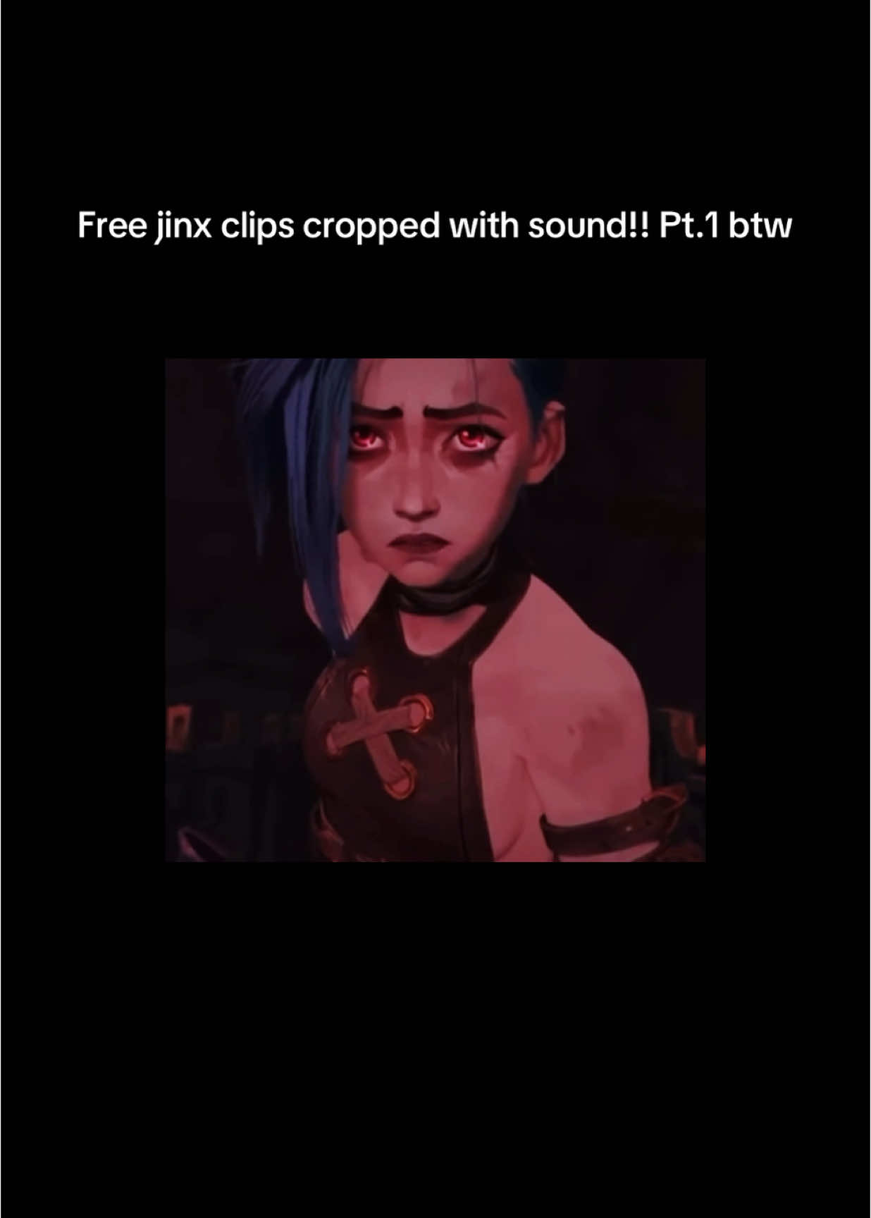 Free jinx clips!! No creds needed :D #fyp #arcane #clips #freeclips #viral