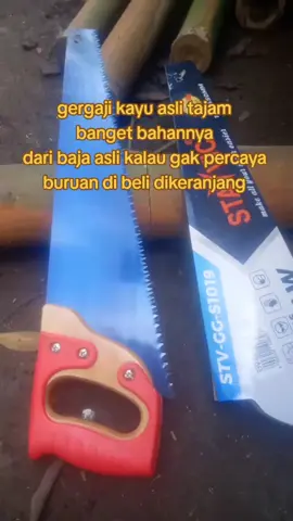 #gergajikayu#bahanbaja asli#kayu bambu