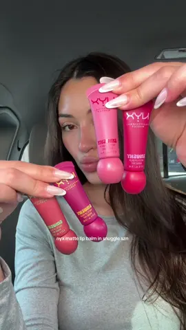 These feel AMAZING and smell delicious🤤  @NYX Professional Makeup  #nyxcosmetics #drugstoremakeup #mattelipstick #lipbalm 