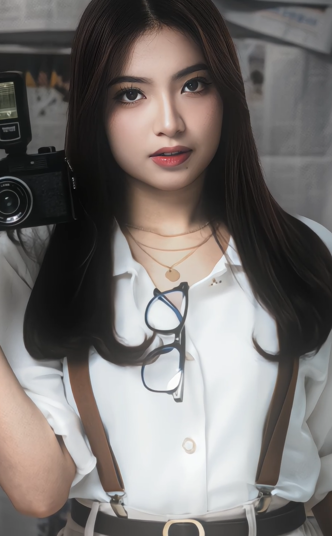 Tatapannya.. 😵‍💫 #graciajkt48 #shaniagracia #jkt48newera #48fps #fell48 
