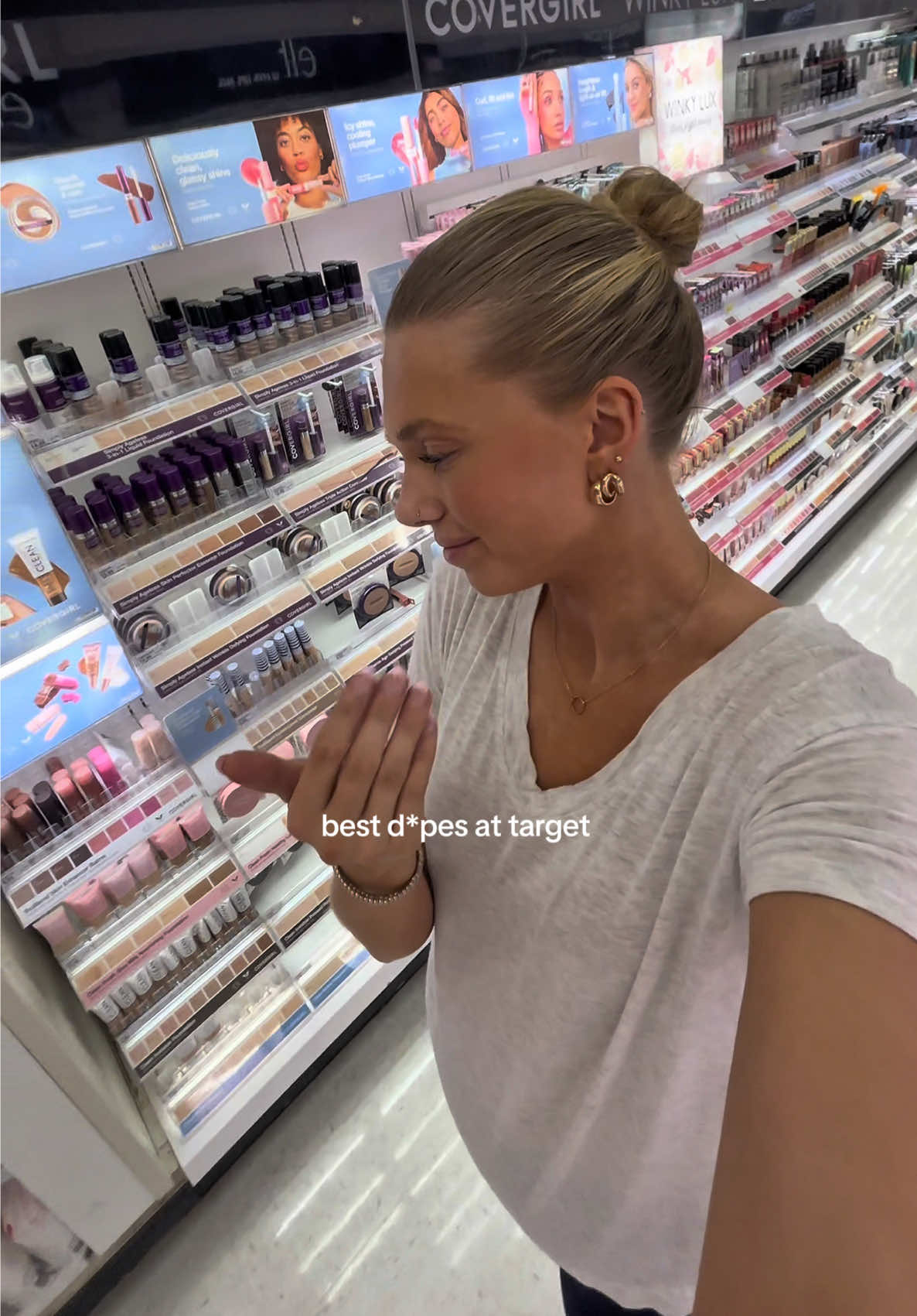 THESE ARE AMAZING for a GREAT PRICE!!✨🫶🏻 #makeupdupes #targetdupes #dupealert #trending #beautytips #makeupmusthaves #tiktokmademebuyit #targetmusthaves @Palmer's @cocokind @e.l.f. Cosmetics @FRENSHE @target 