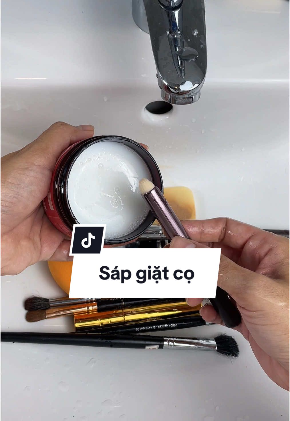 Sáp rửa cọ #makeup #trangdiem #trangdiemmat #trangdiemsuongsuong #trangdiemcodau 