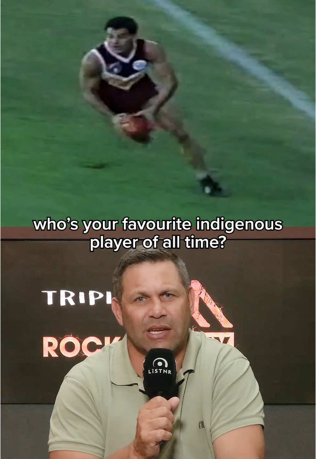 Cyril, Buddy, Goodes, the Krakouers…some absolute stars in here 🔴🟡⚫️ #fyp #triplemfooty