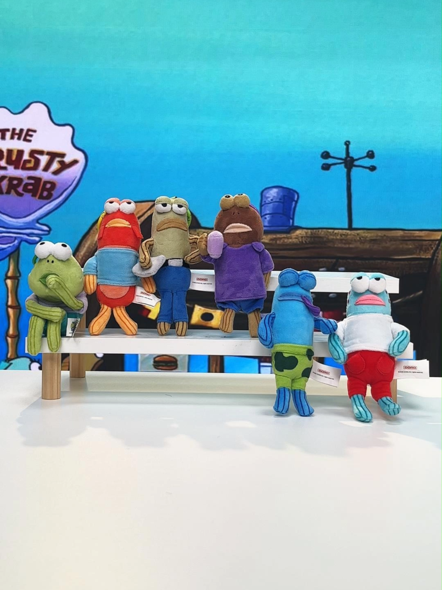Bikini Bottom Buddies are here!🐟👀 #popmart #spongebobsquarpants #blindbox #whimsical #plush #pendant