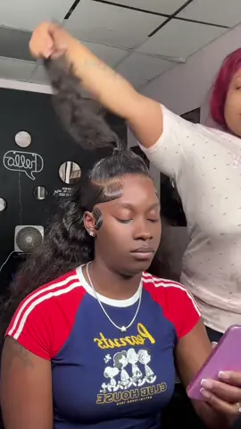 Let’s do this half up half down with me 😘🥰🤭 Hair from @getdatup 