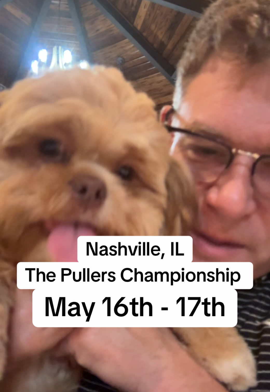 Cruiser wants you to be in Nashville, IL this weekend! #thepullerschampionship