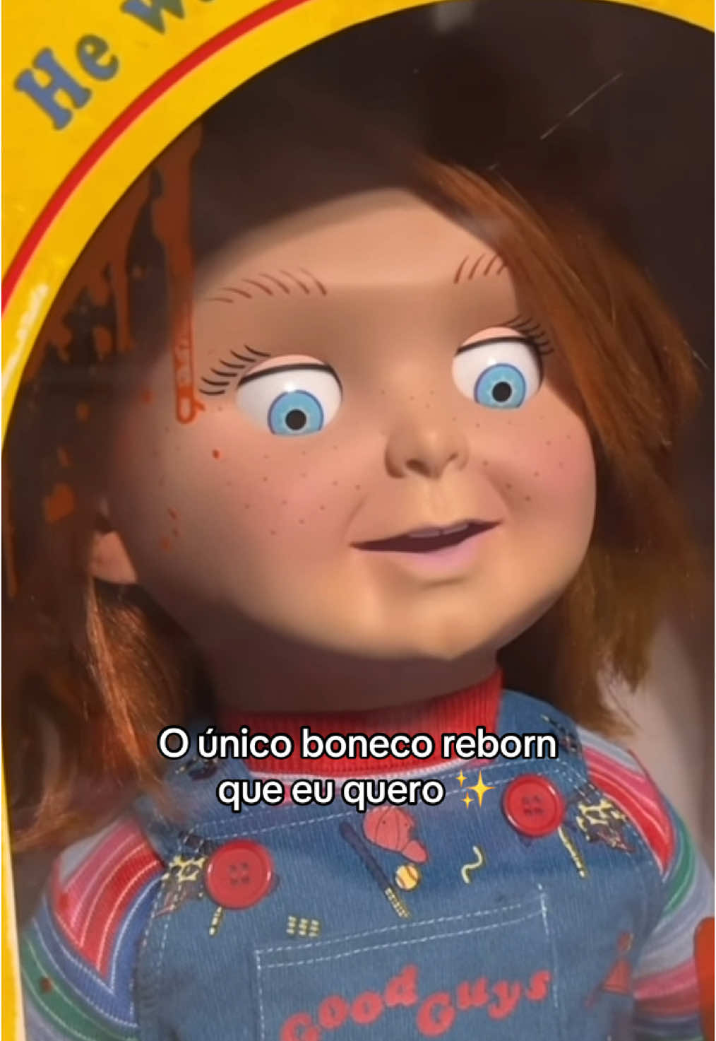 Esse sim ✨ #reborn #bebereborn #bonecareborn #chucky #filmesdeterror #bonecochucky 