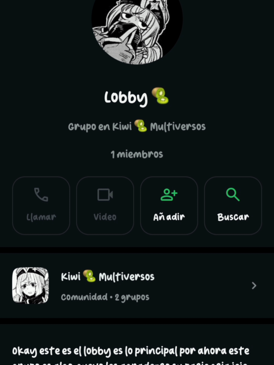 únete al grupo kiwi aprovecha que está abierto el grupo de las 3 A.m para hablar toda la noche con personas que se desvelan 🥝#watsapp #grupo #comunidad #fyp #musica #anime 