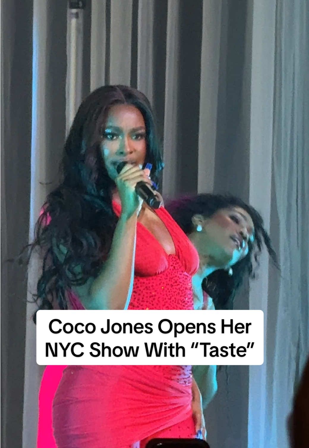 Coco Jones kicked off her NYC stop on the ‘Why Not More?’ Tour with a sizzling performance of “Taste.” #cocojones #cocojonestaste #whynotmore #livemusic #concerts #nyc 