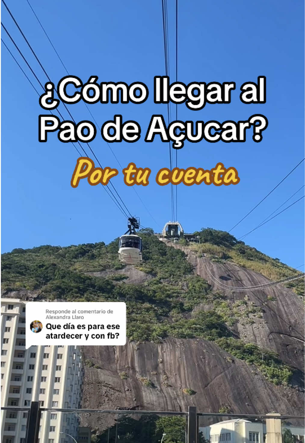 Respuesta a @Alexandra Llaro Les hago este video explicando porque muchos me lo pidieron 💓 #paodeacucar #parquebondinho #brasil🇧🇷 #rj #copacabana #ipanema #recommendations #fyp #paratiiiiiiiiiiiiiiiiiiiiiiiiiiiiiii 