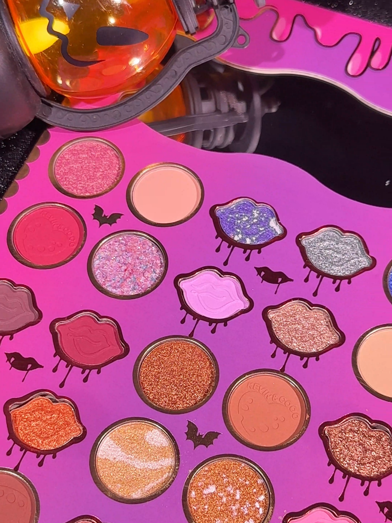 Beyond the costume...🎃This 61-Color Vampire Girl Palette is richly pigmented, blendable, and ready for anything you can dream up. We're bringing a touch of Halloween creativity to your everyday.🎨✨#kevincoco #kevincococosmetics #kevincocobrand #makeuplover #makeup #makeupworld #makeupjunkie #makeupbrand #makeupfyp #girlymakeup #makeuptok #makeuplook #eyemakeup #eyeshadowpalette #wholesale #eyeshadow #makeupbusiness #wholesalemakeup #colorfulpalette #makeupunboxing #eyeshadowswatches #halloweenmakeup #halloweenpalette #halloween #creativitymakeup