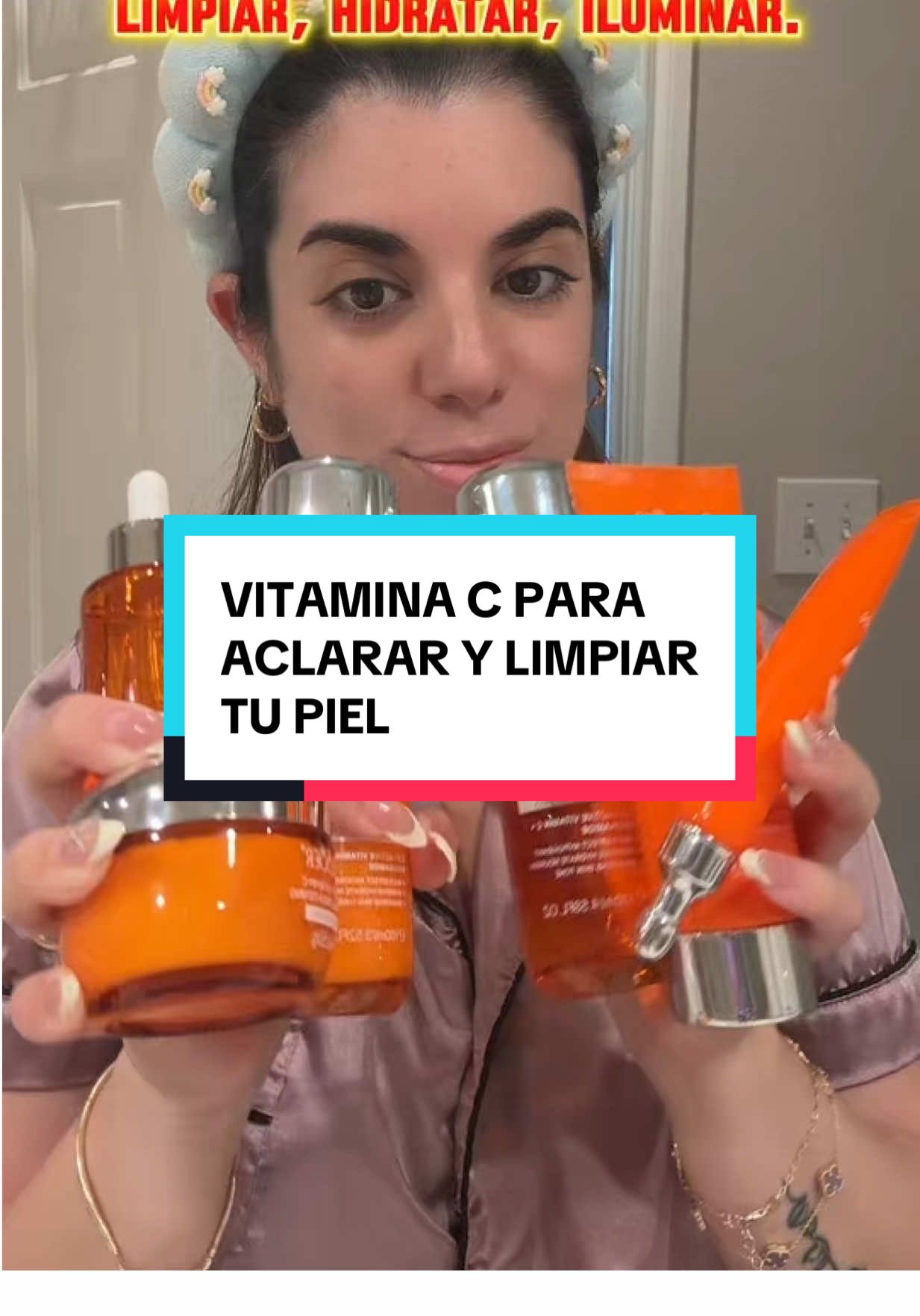 Una vez que utilizes este set de vitamina C lo vas a amar 🧡🧡 #tiktokshopcreatorpicks #spotlightfinds #vitamincserum #skincare #skincareroutine #kbeauty #kbeautyskincare #glassskin #skincaretips #koreanskincare #koreanproducts 