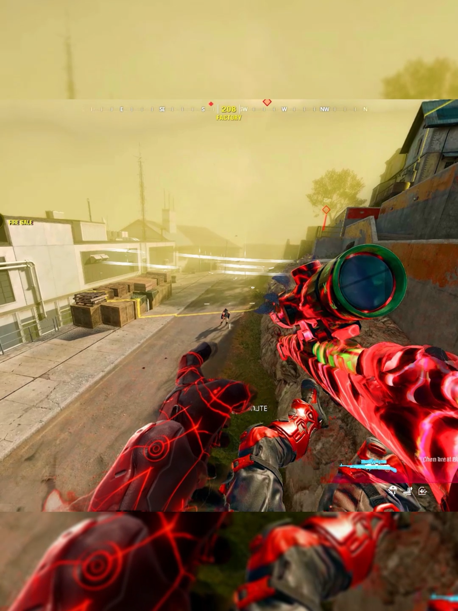 Imagine if we had a monster can as a stim reskin/variant in cod 🤯 | Warzone Gesture Trickshot #bo6 #callofduty#sniping #rebirthisland #warzone #kar98k #fyp
