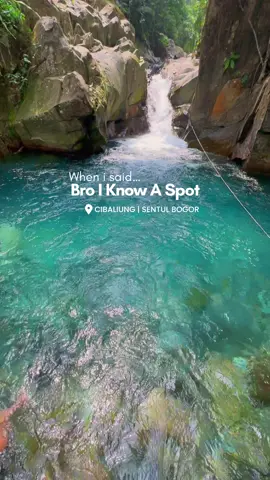 Escape to Nature in sentul Bogor👀🍃 Curug terbening di sentul bogor ini terkenal dengan pungli nya🗿☠️ but ini masih jadi tempat favorit healing ke alam main curug✨ 📍Cibaliung - Sentul Bogor 📲Shoot on IPhone 15pro #escape #cibaliung #curugcibaliung