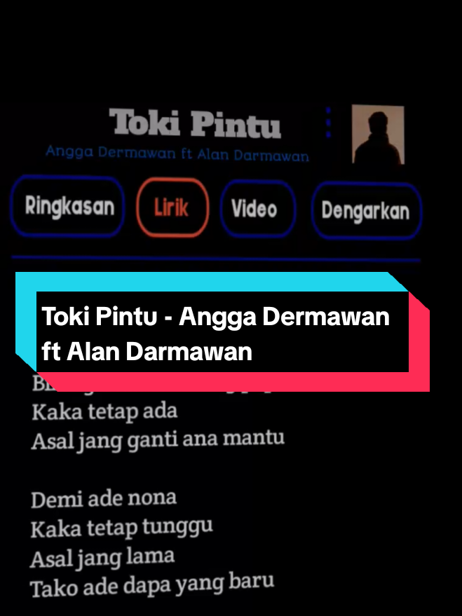 Kaka siap jadi ana mantu #liriklagu #LaguTimur #fyp #foryou #TokiPintu #AnggaDermawan #masukberanda #Jheffreylew #laguviral #velocity 