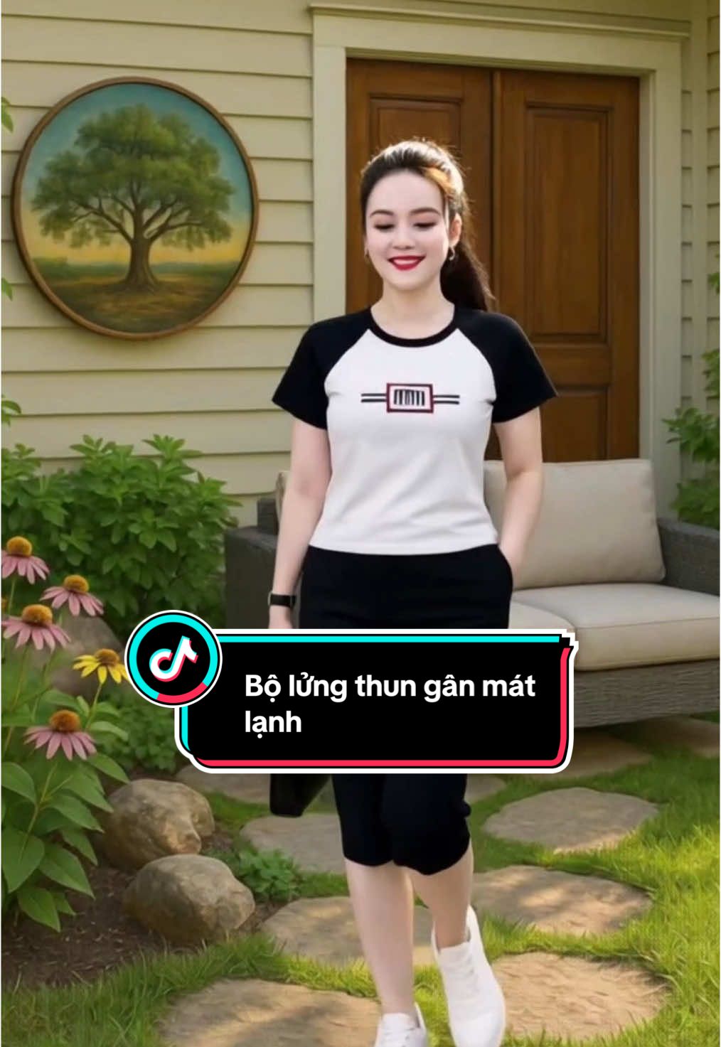 Bộ lửng thun gân co giãn #foryou #viral #vaydutiec #bodo #bodomacnha #setmacnha #setdonu #setdodep 