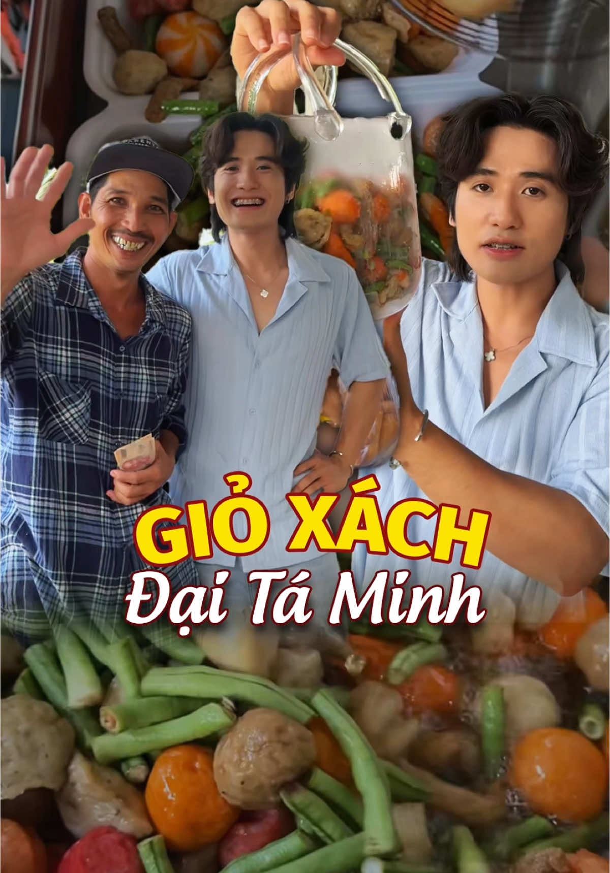 Giỏ xách cá viên chiên Đại tá Minh #quankhonggo 