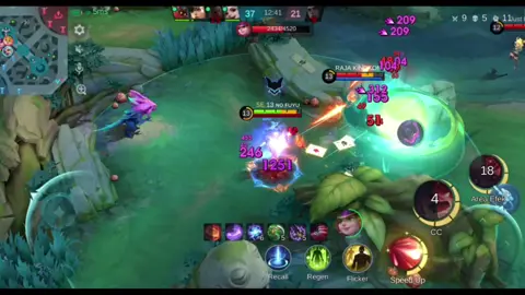 Kimmy tap-tap +item attack speed=9999+aura🔥🥶☠️#MLBBxNARUTO #MLBBJalanNinjaku #120fps 
