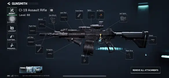 CI-19 Assult Rifle ❤️‍🔥 #deltaforce #deltaforcegame #deltaforcemobile #deltaforcegarena #mobilephone #garenadeltaforce #garenadeltaforcemobile 