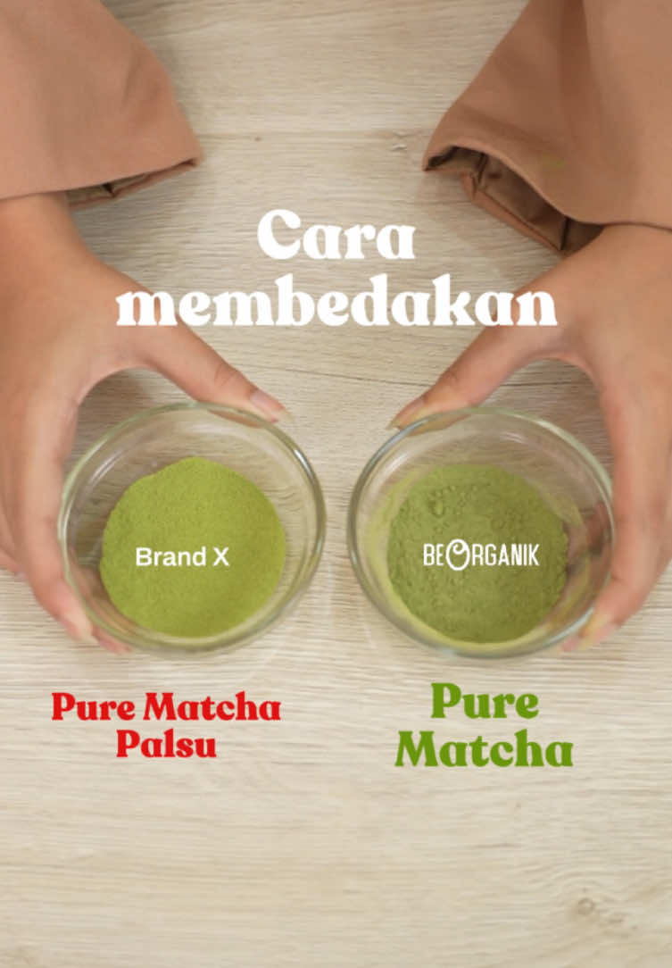 Pure Matcha yang pure pure pure cuma ada di Beorganik! 🥰🙂‍↔️ #matcha #purematcha #matchapowder #matchabeorganik 