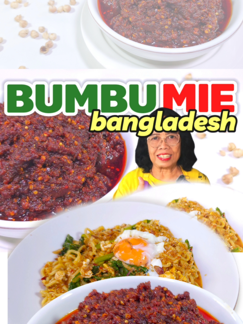 [[ MONGGO DI SAVE DULU  ]] Dulu ini viral banget dan jadi fyp di mana mana. Punya bumbu ini praktis banget bisa bikin mie Bangladesh nyemek yang pas banget di lidah Bumbu mie Bangladesh.. Enakk...pedesnya terasa banyak rempah nya... Awet di simpan di kulkas sampai 1bulan 🫰🫰 #miebangladesh #mienyemek #miekuah #indomiebangladesh #masakanviral #resepmie #miegoreng #indomie #fypシ #dapurcantikchannel  Garam dekura bersumber dari perairan Bali yang masih asli dan 100% organik & telah tersertifikasi SNI, BPOM dan otoritas Halal sehingga terjamin kualitas dan keasliannya.  Bahan & Fitur:Garam laut ini hanya mengandung bahan-bahan alami tanpa tambahan organisme hasil rekayasa genetika (GMO). Ini juga rendah natrium, sehingga cocok untuk individu yang sadar kesehatan. RESEP BUMBU MIE BANGLADESH - 100gr cabe kering - 50gr udang rebon - 100gr bawang merah - 50gr bawang putih - 2sdm ketumbar bulat - 5btr kemiri sangrai - 3bj bunga lawang - 4bj kapulaga - 1sdt jinten - 1btr pala - 100gr kacang tanah goreng - 70gr cabe merah besar - 50gr cabe keriting merah - 400ml minyak goreng - 3sdt garam dekura - 2sdt kaldu jamur Bahan Mie Bangladesh - 2sdm bumbu mie Bangladesh - 2keping mie telur kering - 500ml air - 2btr telur ayam - 50gr sawi hijau - ½ sdt garam dekura Happy Cooking Dapur Cantik Channel