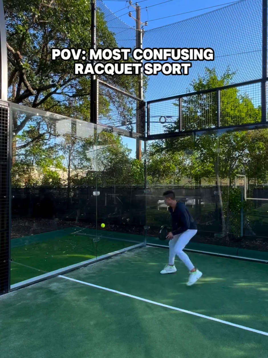 Remember when racket sports involved just learning how to return the ball bouncing in front of you? 😅🙈 Doesn't stop me from being totally obsessed with this sport though! 😍💙 @padelbryant 🎥 #padelmania #padelspain #lovepadel #padeltips #padelworld #padelgirl #worldpadeltour #padelpro #padelitalia #padelsweden #padeltennis #padelroma #padelusa #padeladdict #padel #padelmexico #padelargentina #padeldubai #padeltennis #premierpadel #padelfip #playpadel #padeltraining #pádel #instapadel #padellovers #padeltime #padellove #funnymemes #humor #memesdaily 