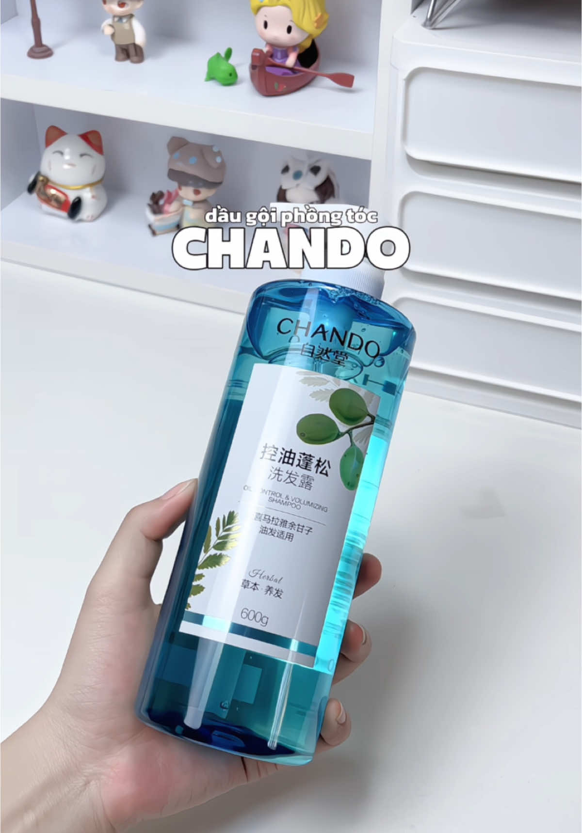 Dầu gội chân ái Chando của tuiii✨ mượt lắm lunn~ #xh #xuhuong #viral #mytamnunbox #tiktok #chandohimalaya #reviewlamdep #haircare #daugoiphongtoc #daugoikiemdau 