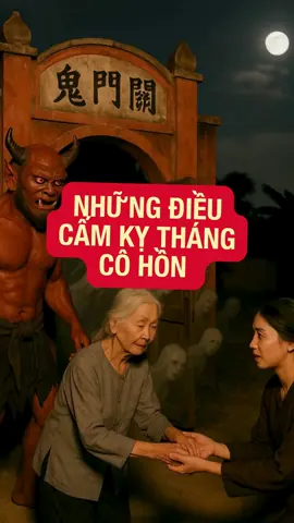 Những Điều Cấm Kỵ tháng cô hồn#tamlinh #thegioimaquy #tamlinhhuyenbi #tamlinhlacothat #ma #truyenma #scary #horror