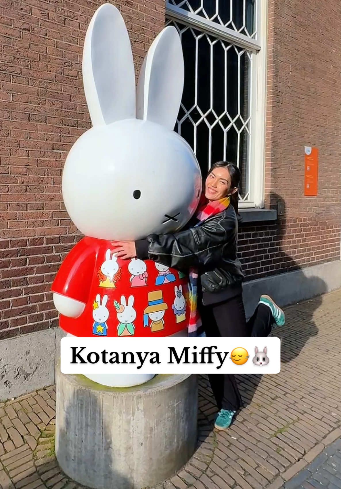 Salah 1 kota yang level gemoy nya maximaaal🙂‍↔️✨ #miffy #utrecht #serunyabelajar 