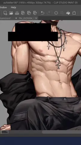 A short tutorial on how I did the pattern on the clothes of my most recent drawing 😃 hope it's coherent enough, thought about doing a voiceover but figured it'd take too much time that ai currently don't have sadly😅