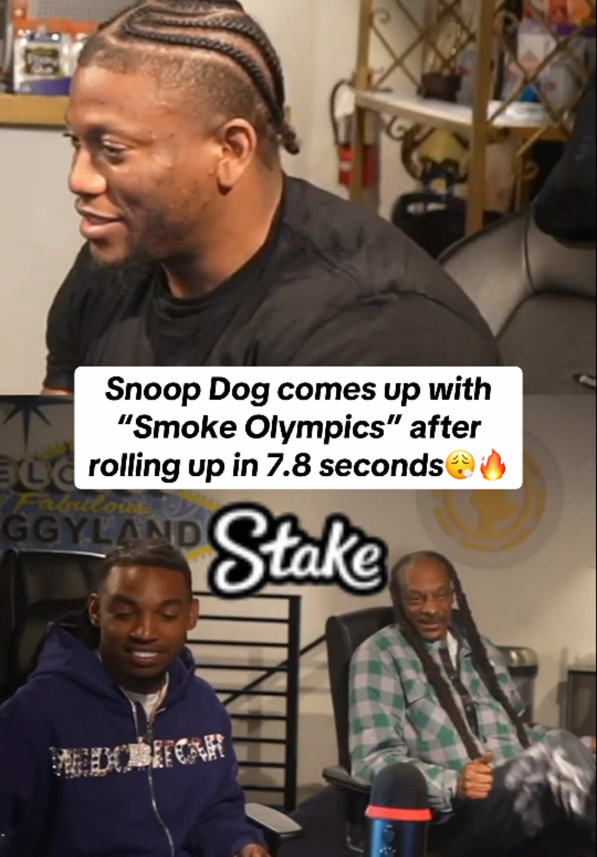 Snoop Dog comes up with “Smoke Olympics” after rolling up in seconds 😮‍💨🔥 #ziasnblou #snoopdogg #fypシ゚viral #viral #trending #fouryoupage #fyppppppppppppppppppppppp @Zikdgaf @B Lou @Snoop Dogg 