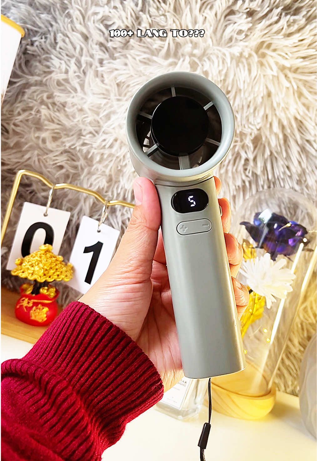 Ang kalas napaka mura pa. Worth to buy 🥰🫶 #m11turboportablefan #m11 #minifan #portablefan #fyp #viral 