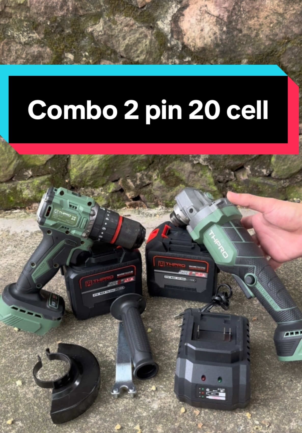 Combo máy mài máy khoan kèm 2 pin 20 cell động cơ không chổi than chân pin phổ thông 4cm #combokhoanmai #combomaikhoan #combomaymaimaykhoan #combomaycatmaykhoan #maymaipinthpro #maymaipingiare #maycat #maykhoan #khoanthpro #thpro #xuhuong #viral #pin20cell #pin20cellthpro #pindong #banvit #banton #pindongxacao #pindong20cellgiare #pindong20cell 