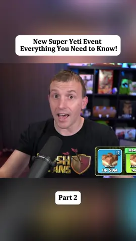 New Super Yeti Event Everything You Need to Know!#supercellpartner #coc #clashofclans 