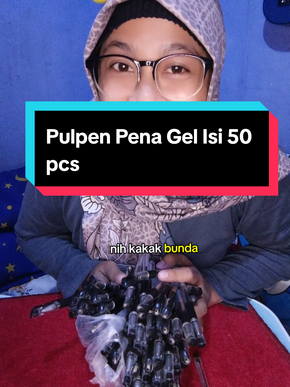 Pena Gel Paket Isi 50 pcs. Pulpen Gel 0.5mm Harga Murah Paket Usaha. #pena #pulpen #pulpenmurah #pulpengel 