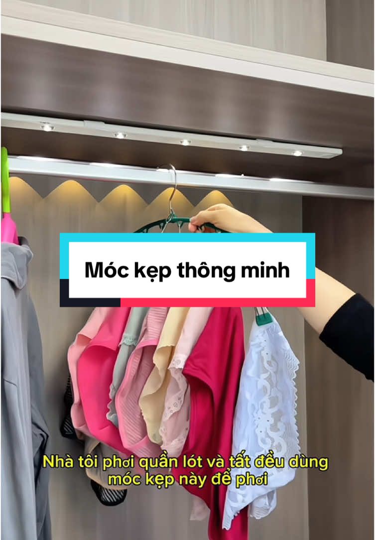 Móc kẹp thông minh #giadungthongminh #giadungtienich #fyp #nộitrợ #mockepquanao 