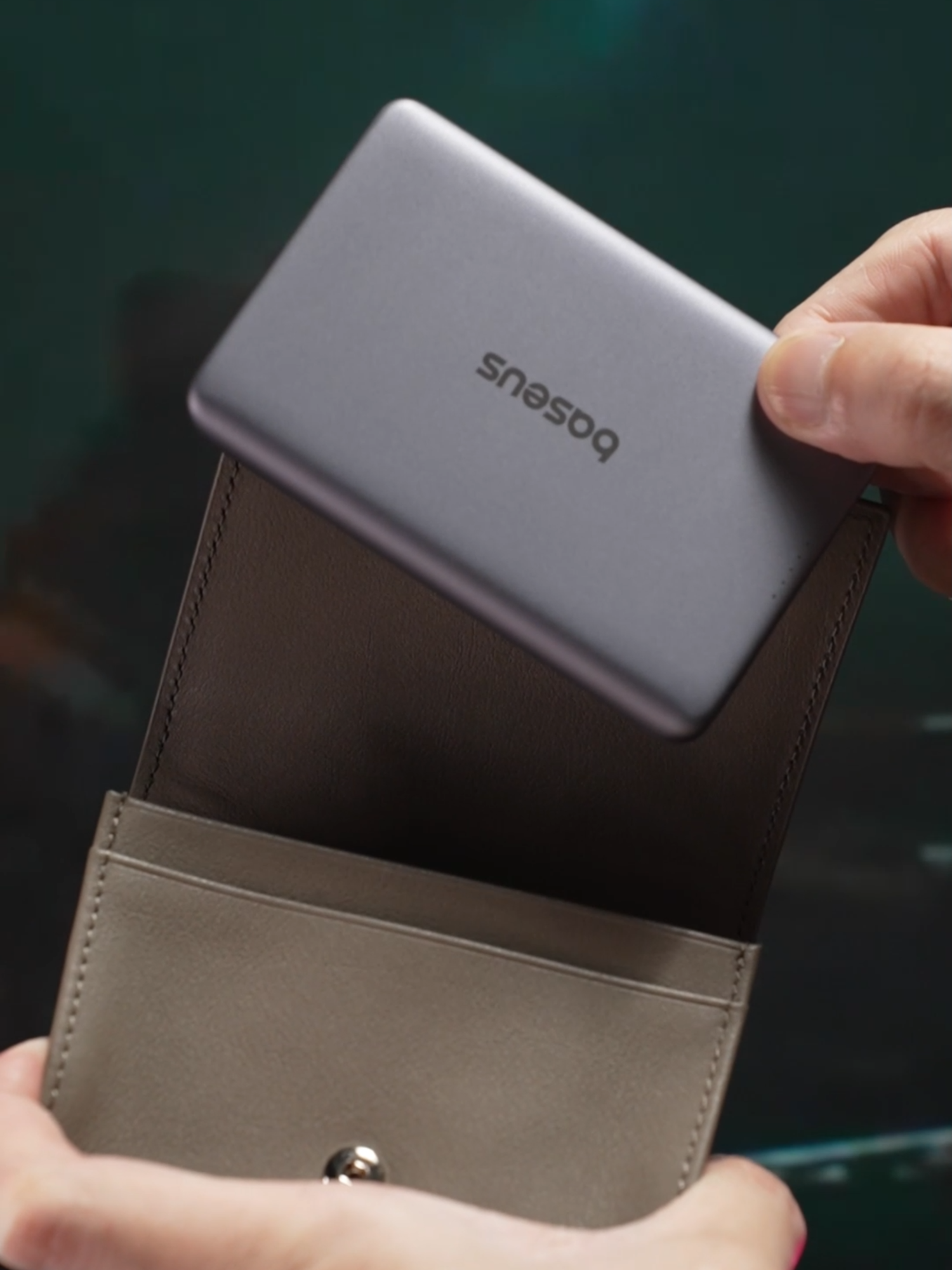 Slip it in, power up, head out#Baseus #slim #slimpowerbank #onthego